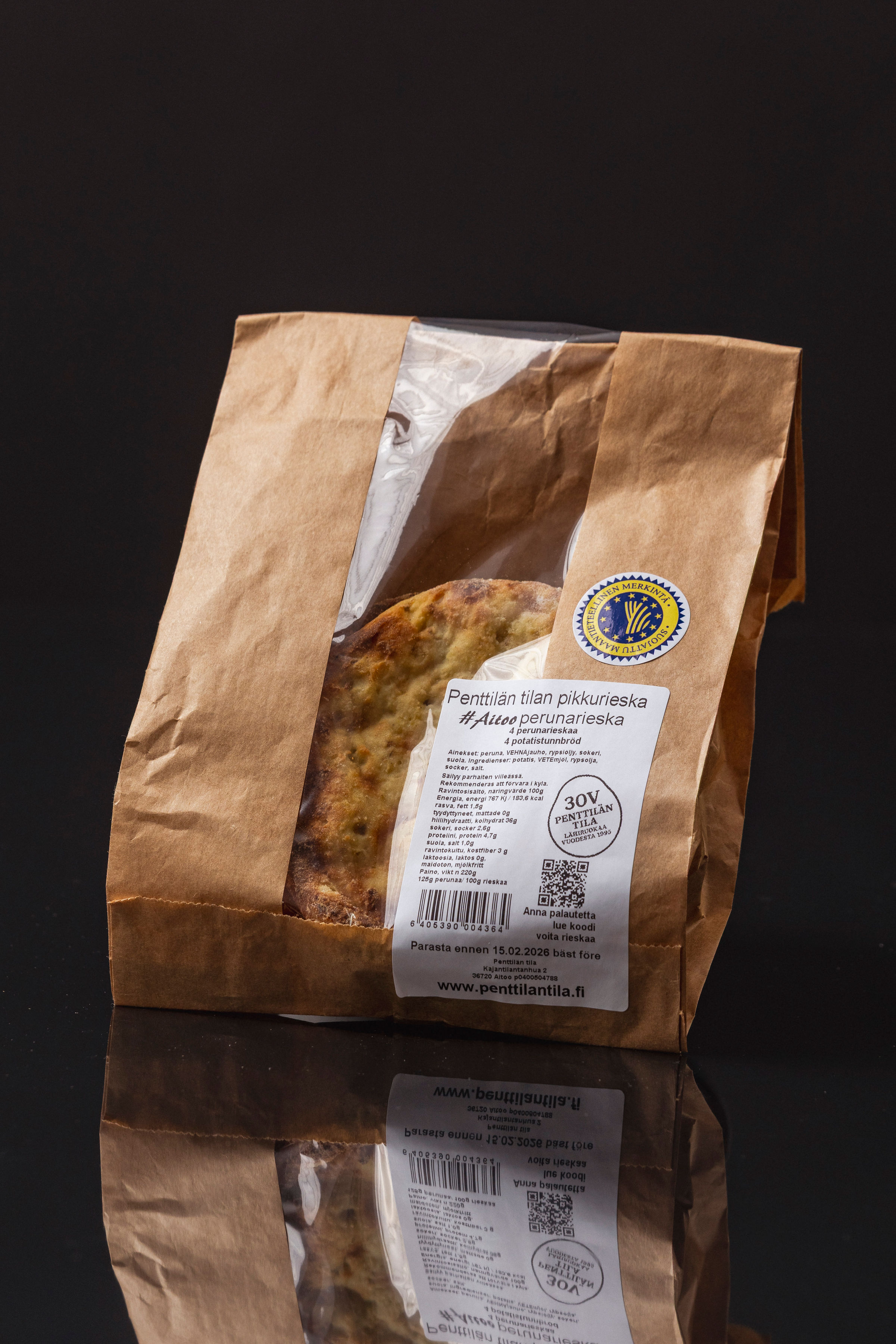 Nimisuojattu Aitoo perunarieska, kuva Annamaria Palsi-Ikonen