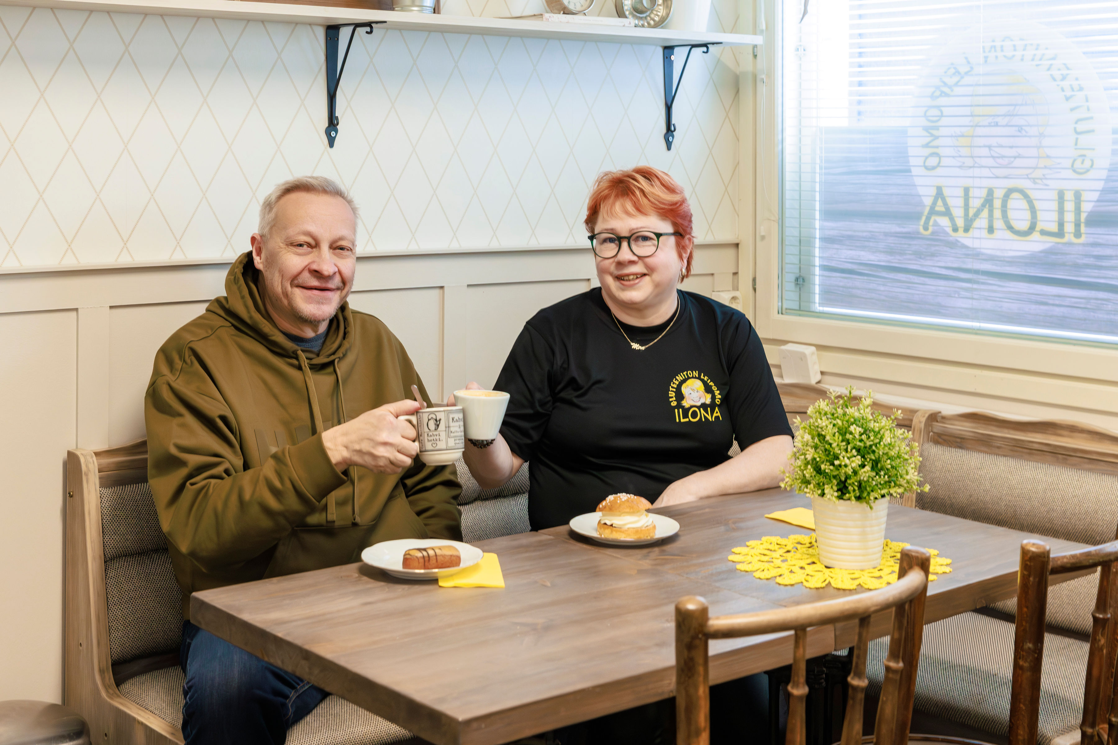 Mira Lindqvist ja Heikki Penttilä, Aitoo rieskaleipurit ry, kuva Annamaria Palsi-Ikonen